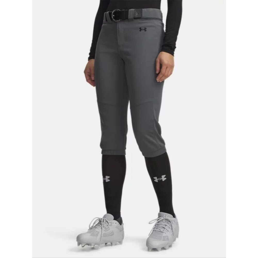 Under Armour UA Utility Softball Pants - Size Large Womens - Dark Grey